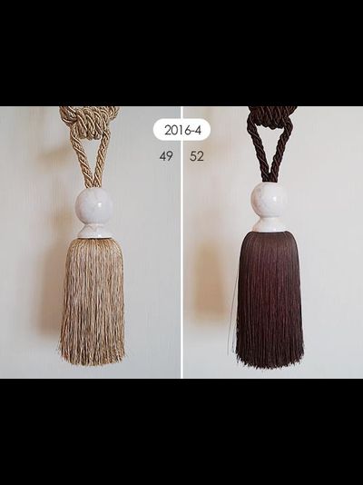 Декоративные кисти-подхваты, керамика малая, 80 см. Арт. 2016-4