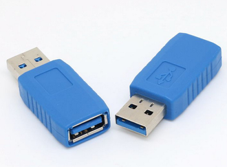 Переходник USB 3,0 штекер -  USB гнездо