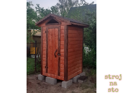 Туалет Красный (Размер 1.2-1.2-2.4м)