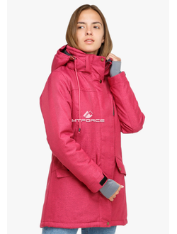 Куртка-парка женская MTForce 18113 малиновый