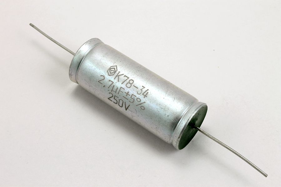 К78-34 аудио конденсатор аксиальный для акустических фильтров, для ...