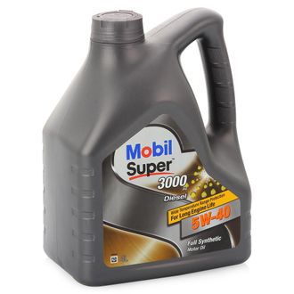 Моторное дизельное масло Mobil Super 3000 X1 Diesel 5W40 синтетическое 4 л.