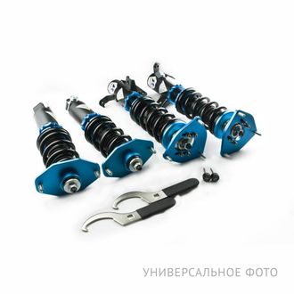 Винтовая подвеска LinesRacing BMW 5 Серия F10 (2009-2016) с регулировками высоты (фултап), жесткости (36 регулировок), SD-157