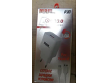 СЗУ  розетка MRM P30 1USB + кабель Micro