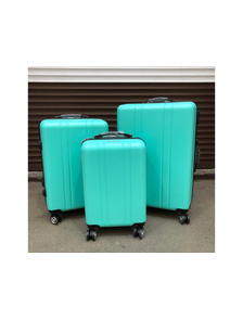 Комплект из 3х чемоданов Поликарбонат Olard S,M,L мятный