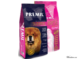 Premil Sunrise Премил Санрайз корм для собак, с ягненком, уткой и рисом 2.5 кг.