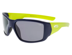 Детские солнцезащитные очки Goggle Jungle E962-3 синий с зеленым поляризационные