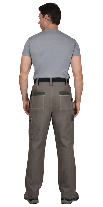 Костюм "СИРИУС-ТОКИО"  куртка, брюки т. песочный с хаки 100%х/б пл. 265 г/кв.м
