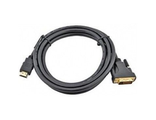 Кабель HDMI штекер - DVI штекер 5м (комиссионный товар)
