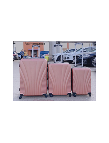 Комплект из 3х чемоданов ABS Olard ракушки S,M,L Цвет 12