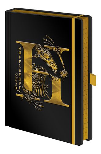 Ежедневник Pyramid: Harry Potter (Hufflepuff Foil) Premium A5 Notebooks