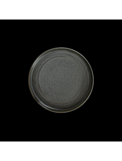Тарелка мелкая с бортами 7,25" 180 мм, серый «Corone Urbano»