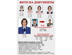 Цены на фото для документов