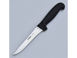 Нож (2514-2008) обвалочный 140 мм, жёсткий (черный)