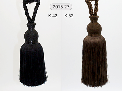 Арт. 2015-27 NEW. Небольшая кисть для портьер мелким оптом, 66 см