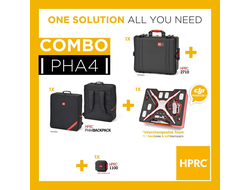 Кейс пластиковый и сумка KIT RESIN CASE HPRC2710 FOR PHANTOM 4 + BAG WITH FOAM - COMBO