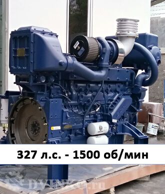 Судовой двигатель WD12C327-15 327 л.с. 1500 об/мин
