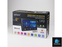 Автомагнитола 2 Din с сенсорным экраном Eplutus CA 901 на базе Android 12, 50Wx4, 2ГБ+32ГБ, Wi-Fi, BT 5.0, 9", 1280х720