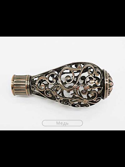 &quot;Стамбул&quot;, наконечник для настенного металлического карниза. 16-19 мм