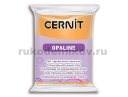 полимерная глина Cernit Opaline, цвет-apricot 755 (абрикосовый), вес 56 грамм