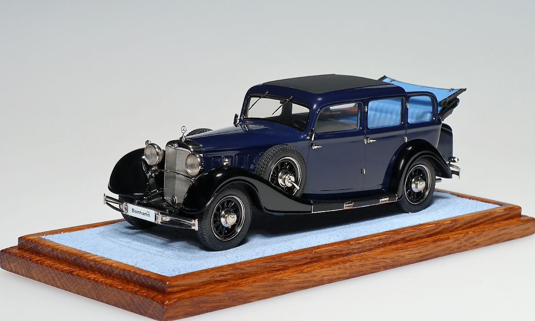 1935 Mercedes-Benz Typ 500 Nurburg Landaulet by Rama VIII, King of Siam. EMC for ER-models.