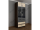 Стильный шкаф с зеркалами ШКРА(2)№10