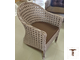 Ажурное плетеное кресло Каприз