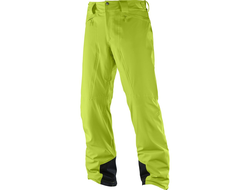 Горнолыжные штаны мужские Salomon ICEMANIA PANT салатовый