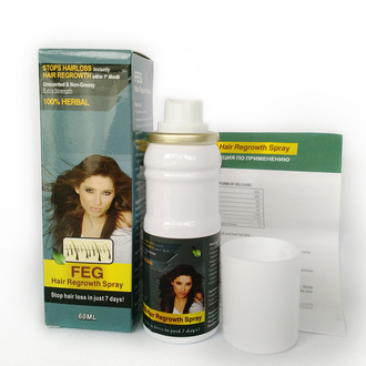 FEG Hair Regrowth Spray - Средство для интенсивного роста и от выпадения волос - 60 мл