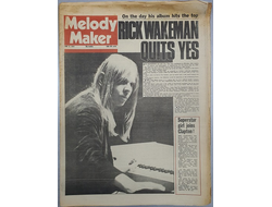 Melody Maker Magazine 8 June 1974 Rick Wakeman Cover Иностранные музыкальные журналы, Intpressshop