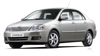 Коврики в салон Toyota Corolla (E120) 2000-2007 г.в.