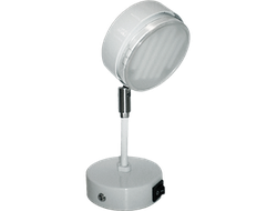 Светильник накладной Ecola GX53-FT4173 поворотный на среднем кроншт. Белый 210х80 FW5341ECB