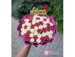 Купить букет из шоколадных роз №1 в Ростове-на-Дону | FRUTTI FLOWER