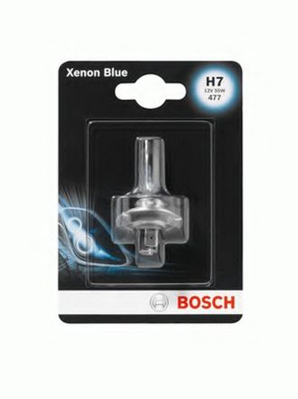 Лампа BOSCH Xenon Blue H7 12V 55W блистер 1 шт.