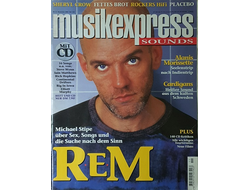 Musikexpress Sounds Magazine November Rem, Sheryl Crow Иностранные музыкальные журналы, Intpressshop