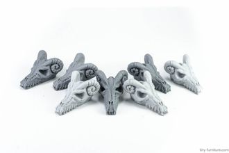 Dragon skulls