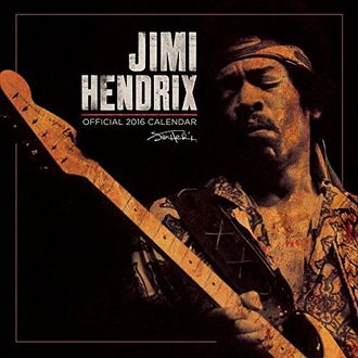 Jimi Hendrix Official Календарь 2016 ИНОСТРАННЫЕ ПЕРЕКИДНЫЕ КАЛЕНДАРИ 2016, Jimi Hendrix Official CA