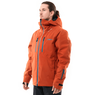 Куртка горнолыжная мужская Dragonfly Gravity Man Brown-Blue 810220-25-640