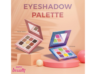 Golden Rose Палетка теней MISS BEAUTY EYESHADOW PALETTE Nude Addict