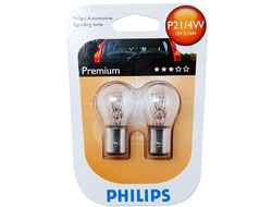 Лампа PHILIPS P21/4W 12V в блистере 2 шт.