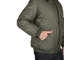 Куртка "СИРИУС-ПРАГА-Люкс" короткая с капюшоном, оливковая