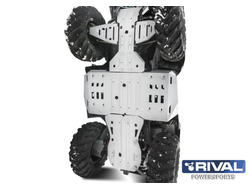 Защита ATV Rival 444.6884.1 для CFMOTO Х8 Н.О. (2018-), X10 (2019-) 2018- (Алюминий) (600*1250*100)