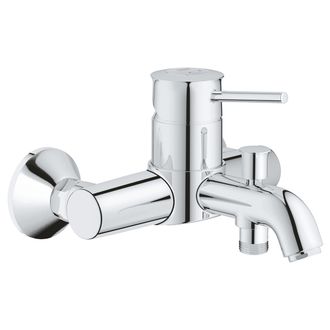 Смеситель для ванны GROHE BauClassic,с переключателем, хром 32865000