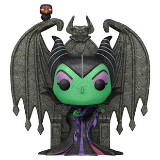 Фигурка Funko POP! Deluxe Disney Villains Maleficent on Throne (DGLT) (Exc)