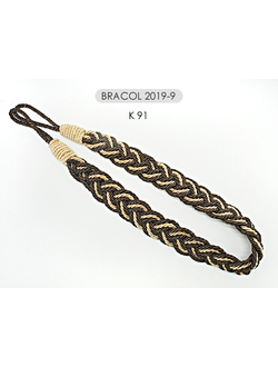 Арт. Bracol 2019-9. Подхват-косичка для гардин