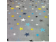 Подушка во весь рост холлофайбер I 160 см  с наволочкой поплин цветные звезды