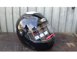 Шлем модуляр COBRA JK115, черный(7),  L внутр.солнцезащ.ОЧКИ