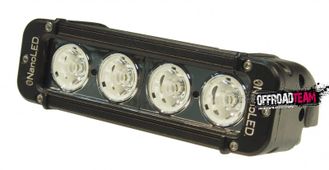 Фара светодиодная NANOLED 40W 4 LED CREE X-ML узкий луч (дальний) (198*64,5*92 мм) (NL-1040D)