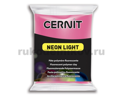 полимерная глина Cernit Neon Light, цвет-fuchsia 922 (фуксия), вес-56 грамм