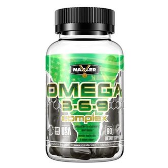 (Maxler) Omega 3-6-9 Complex - (90 капс)